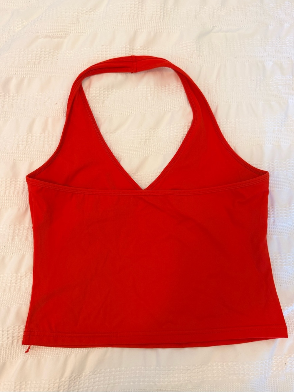 Amazon Red Halter Tank Top - Picture 2 of 3